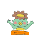 みつあみのおんなのこ。（個別スタンプ：30）