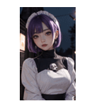 ゴシックメイド写真（個別スタンプ：39）