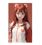 可愛い帽子T甘えん坊の女の子（個別スタンプ：29）