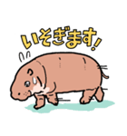 コビトカバさんのスタンプ（個別スタンプ：28）