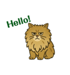 Japanese lion cat（個別スタンプ：2）