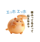 エッホエッホ 毎日使える！まん丸猫（個別スタンプ：23）