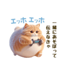 エッホエッホ 毎日使える！まん丸猫（個別スタンプ：29）