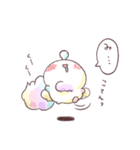 元気100%！おてんばユニコーン色鉛筆ver.（個別スタンプ：4）