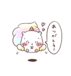 元気100%！おてんばユニコーン色鉛筆ver.（個別スタンプ：5）