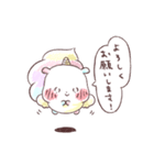 元気100%！おてんばユニコーン色鉛筆ver.（個別スタンプ：6）