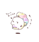 元気100%！おてんばユニコーン色鉛筆ver.（個別スタンプ：22）