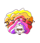元気100%！おてんばユニコーン色鉛筆ver.（個別スタンプ：23）