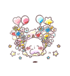 元気100%！おてんばユニコーン色鉛筆ver.（個別スタンプ：26）