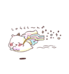 元気100%！おてんばユニコーン色鉛筆ver.（個別スタンプ：37）