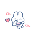 赤ちゃん用 やさうさちゃんスタンプ（個別スタンプ：16）