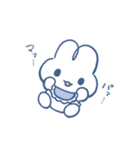 赤ちゃん用 やさうさちゃんスタンプ（個別スタンプ：26）