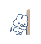 赤ちゃん用 やさうさちゃんスタンプ（個別スタンプ：36）