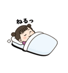 可愛い女のコの日常スタンプ（個別スタンプ：4）