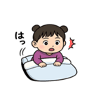 可愛い女のコの日常スタンプ（個別スタンプ：7）