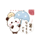 動くもこぷわパンダ♡梅雨～初夏（個別スタンプ：17）