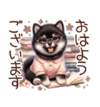 ずっと使える柴犬の日常（個別スタンプ：15）