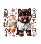 ずっと使える柴犬の日常（個別スタンプ：18）