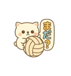 玉乗りバレーネコ（個別スタンプ：9）