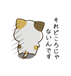 動く！毎日五月病な犬とねこたち 省スペース（個別スタンプ：5）