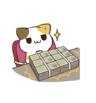 動く！毎日五月病な犬とねこたち 省スペース（個別スタンプ：7）