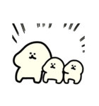 動く！ビションフリーゼ。（個別スタンプ：2）