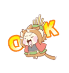てんかとりお あにまる武将スタンプ（個別スタンプ：5）
