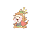 てんかとりお あにまる武将スタンプ（個別スタンプ：24）