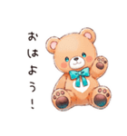 やさしいくまのお出かけ（個別スタンプ：2）