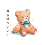やさしいくまのお出かけ（個別スタンプ：34）