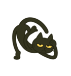 けだるい黒猫★けっだるニャン4（個別スタンプ：13）