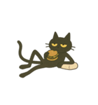 けだるい黒猫★けっだるニャン4（個別スタンプ：15）