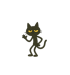 けだるい黒猫★けっだるニャン4（個別スタンプ：16）