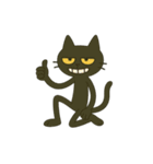 けだるい黒猫★けっだるニャン4（個別スタンプ：18）