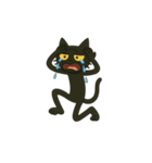 けだるい黒猫★けっだるニャン4（個別スタンプ：21）