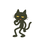けだるい黒猫★けっだるニャン4（個別スタンプ：23）