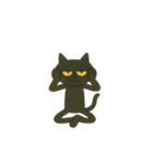 けだるい黒猫★けっだるニャン4（個別スタンプ：24）