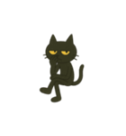 けだるい黒猫★けっだるニャン4（個別スタンプ：27）