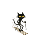 けだるい黒猫★けっだるニャン4（個別スタンプ：33）
