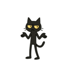 けだるい黒猫★けっだるニャン4（個別スタンプ：40）
