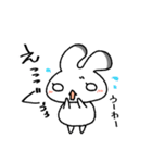 エゾウサギのうーさん（個別スタンプ：36）