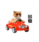 動く！リアル猫の日常（繁体字）（個別スタンプ：21）
