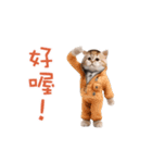 踊る！ダンス猫（繁体字）（個別スタンプ：19）