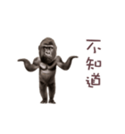 踊る！ダンスゴリラ（繁体字）（個別スタンプ：11）
