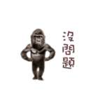 踊る！ダンスゴリラ（繁体字）（個別スタンプ：18）