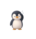 動く！ペンギンの日常（繁体字）（個別スタンプ：17）