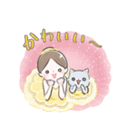 ねこと大人かわいいバレリーナ（個別スタンプ：29）