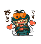 ハエの家族（個別スタンプ：10）