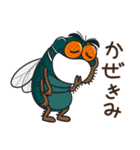 ハエの家族（個別スタンプ：36）