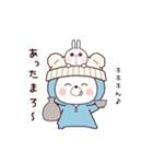 再販：動く♪くまぽこの年末年始（巳年）（個別スタンプ：7）